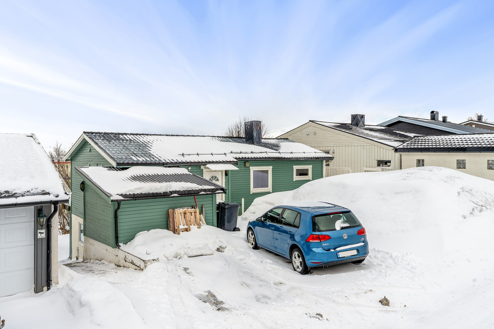 Parkering på egen tomt