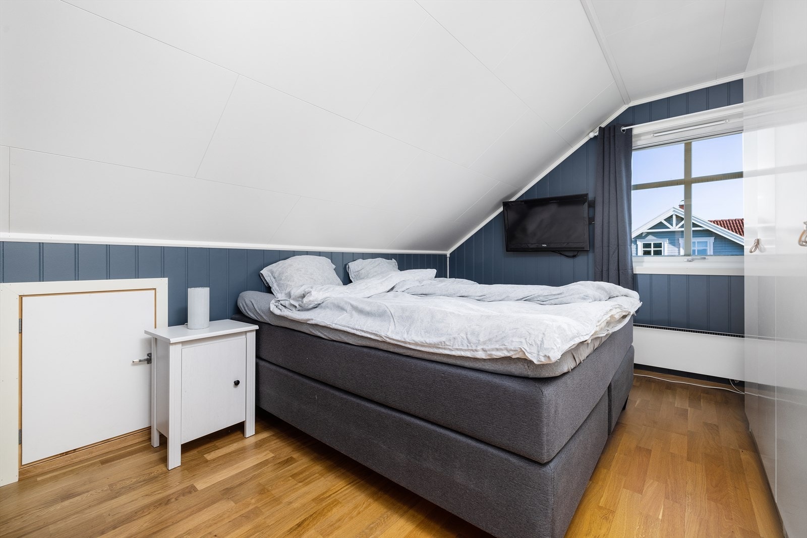 Alle soverommene har god størrelse, med plass til ønsket møblering. Galleribilde