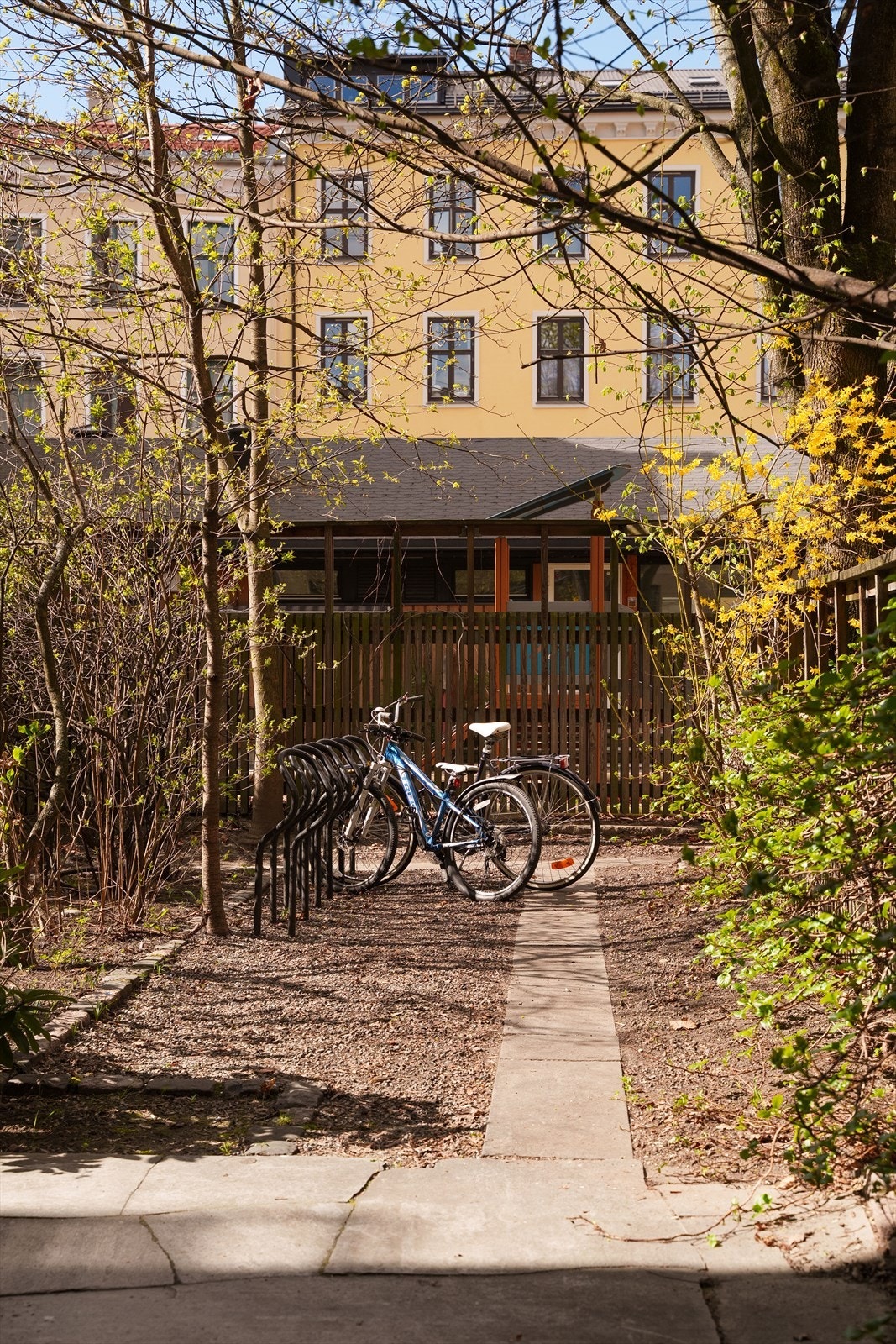 Sykkelparkering Galleribilde