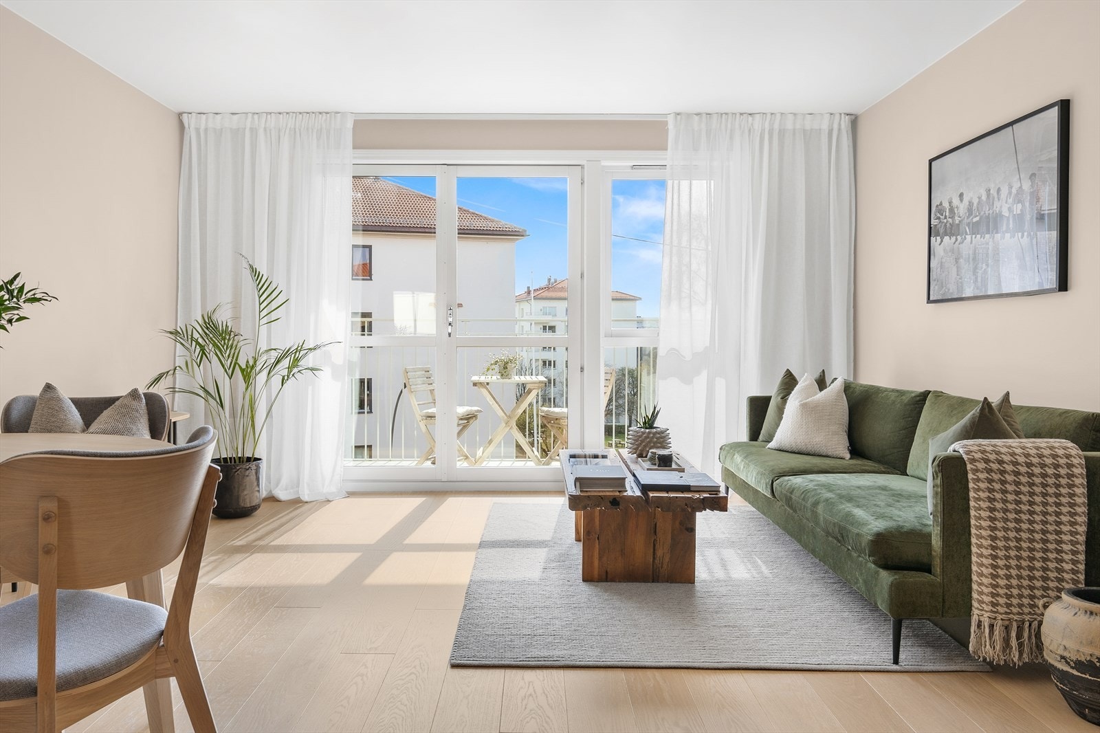 I borettslaget er det mulig å leie garasjeplass Galleribilde