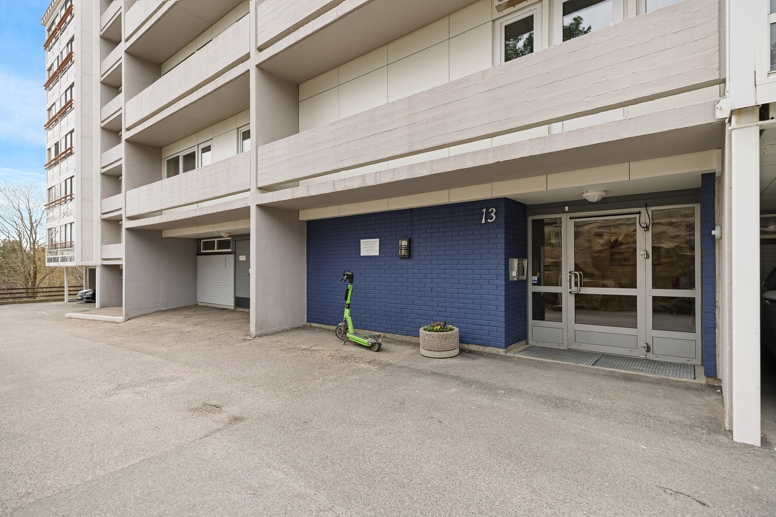 Inngangsparti Galleribilde