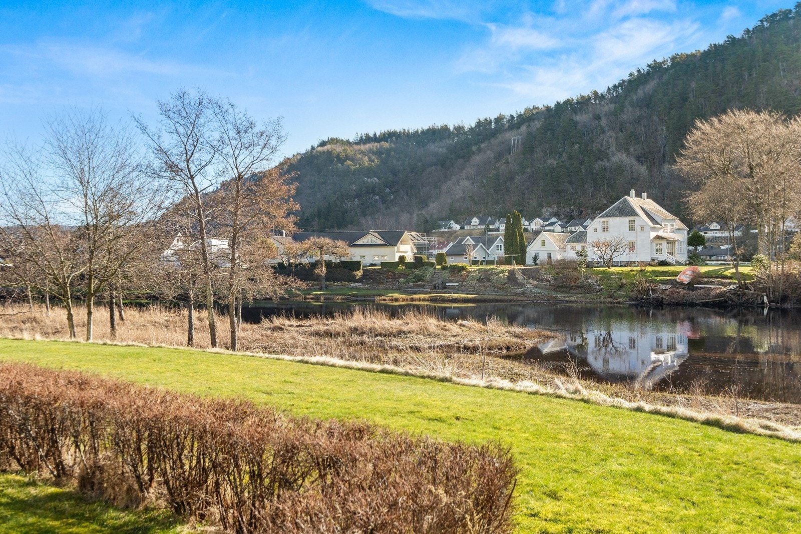 Utsikt til elva Galleribilde