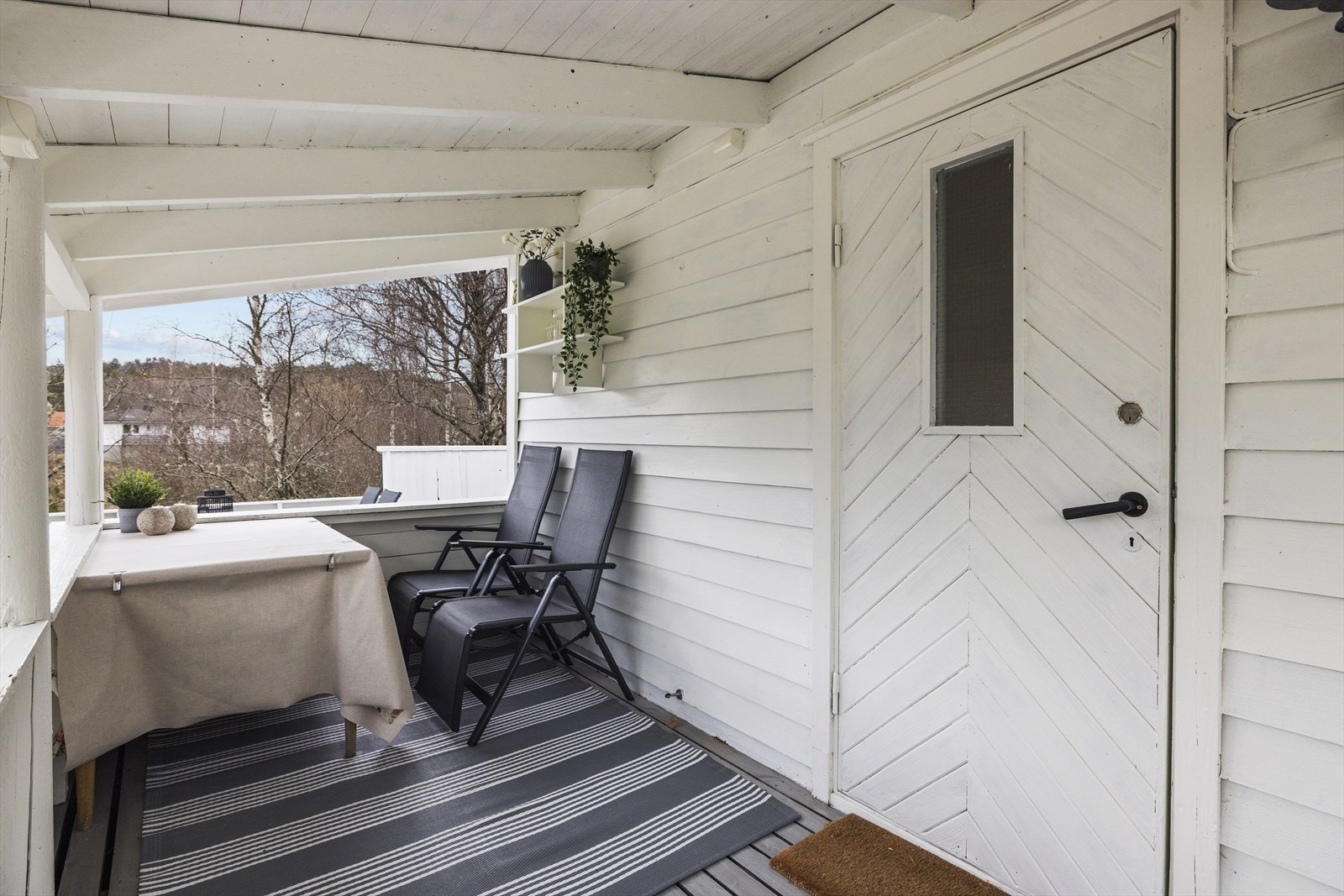 Overbygd inngangsparti Galleribilde