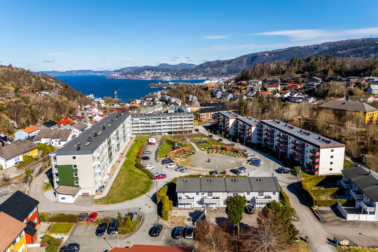 Melkeplassen på Laksevåg er et attraktivt boligområde med kort vei til Bergen Sentrum! Galleribilde