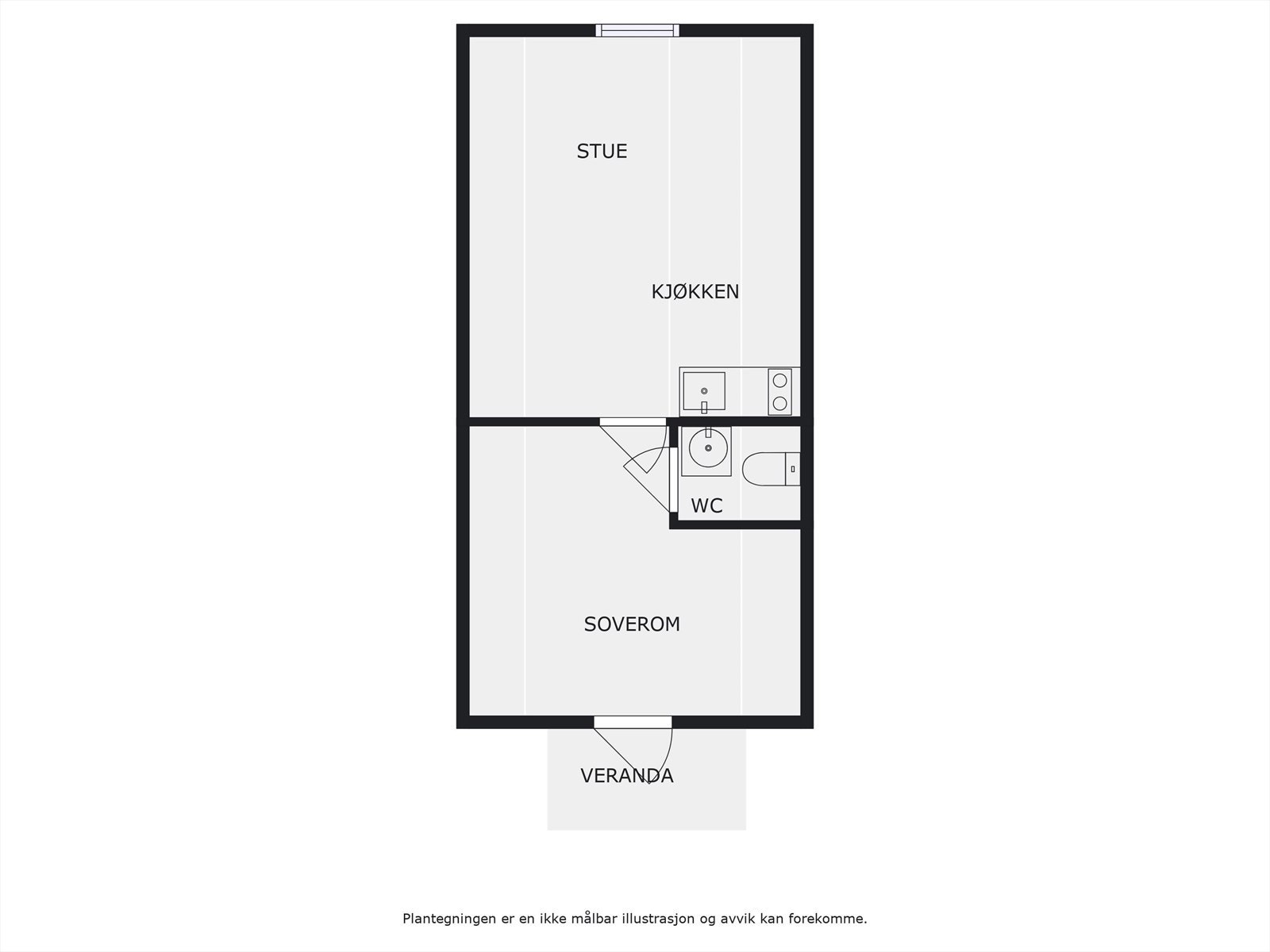 Plantegning garasjeloft. Galleribilde
