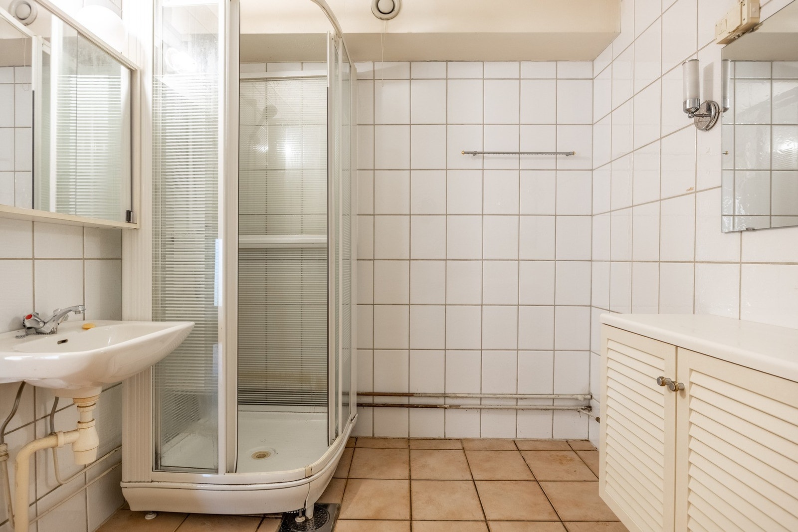 Det er opplegg for vaskemaskin. Galleribilde