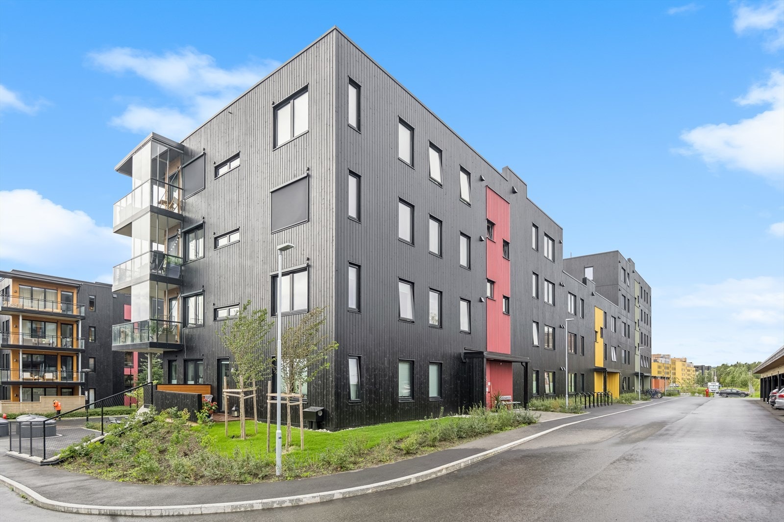 Nordvikvegen 233-237 er siste trinnet på Nordviken Galleribilde