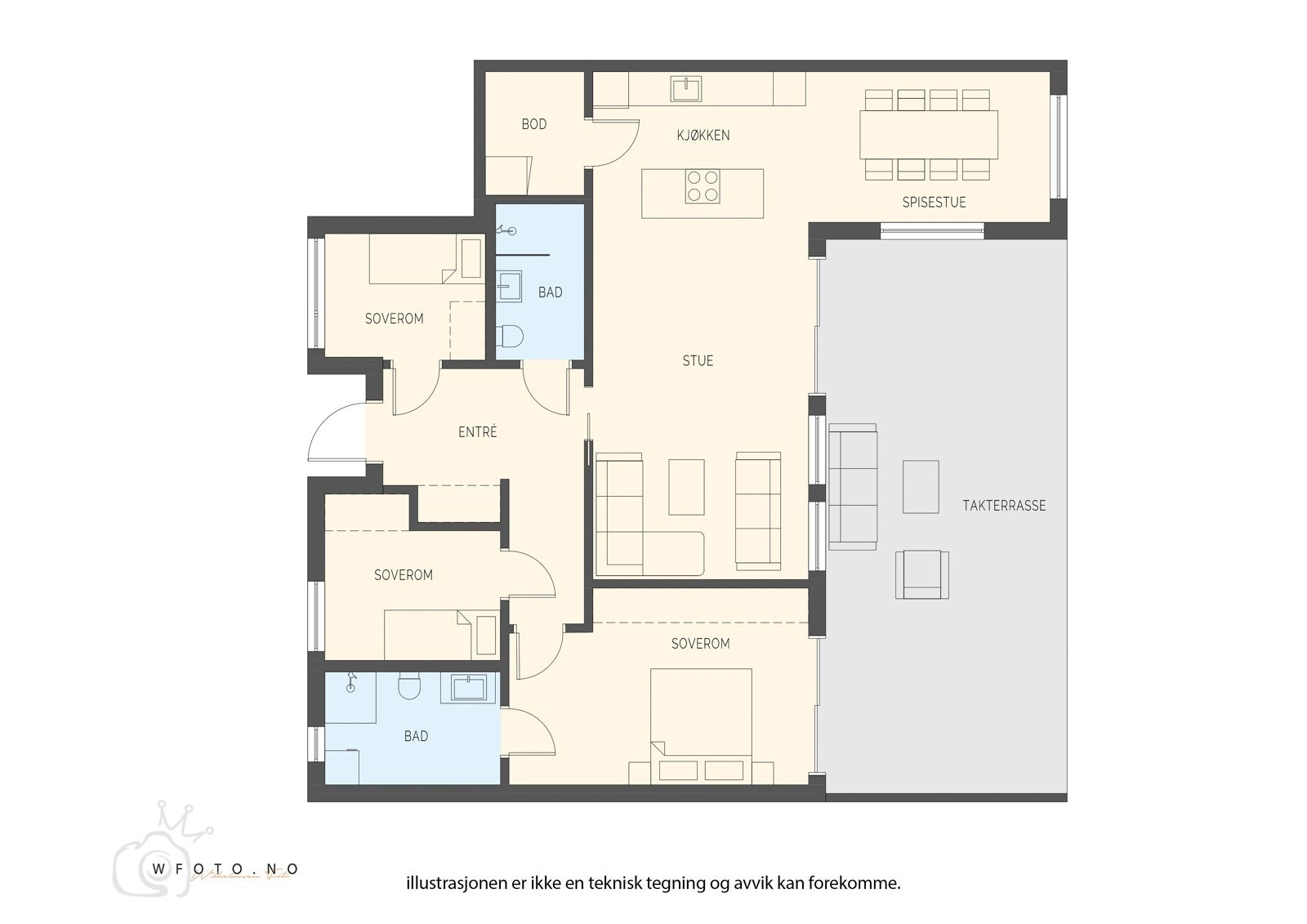 - Plantegning - Galleribilde