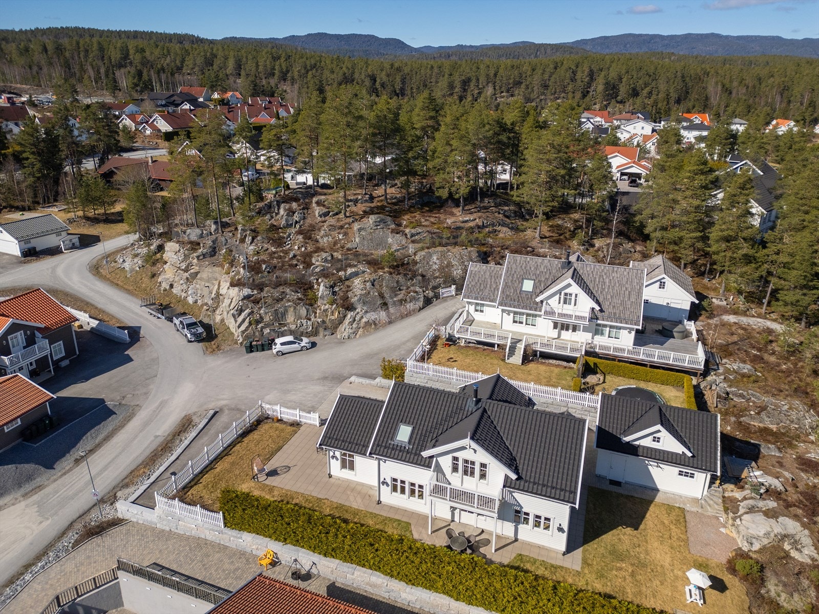 Flott nabolag Galleribilde
