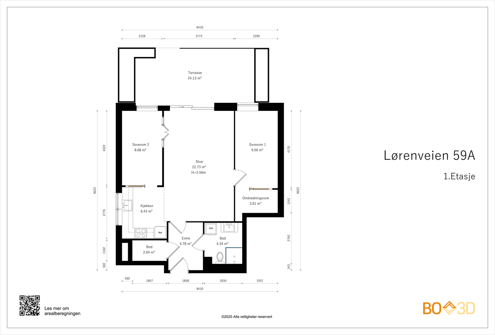 Plantegning. Galleribilde