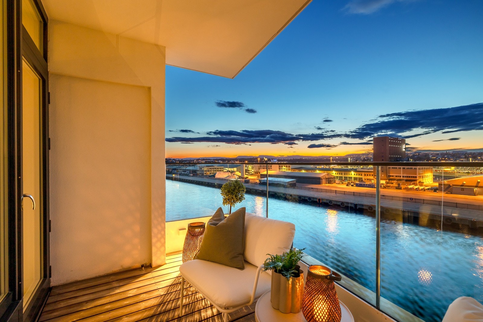 Hovedsoverommet har utgang til vestvendt balkong. Galleribilde