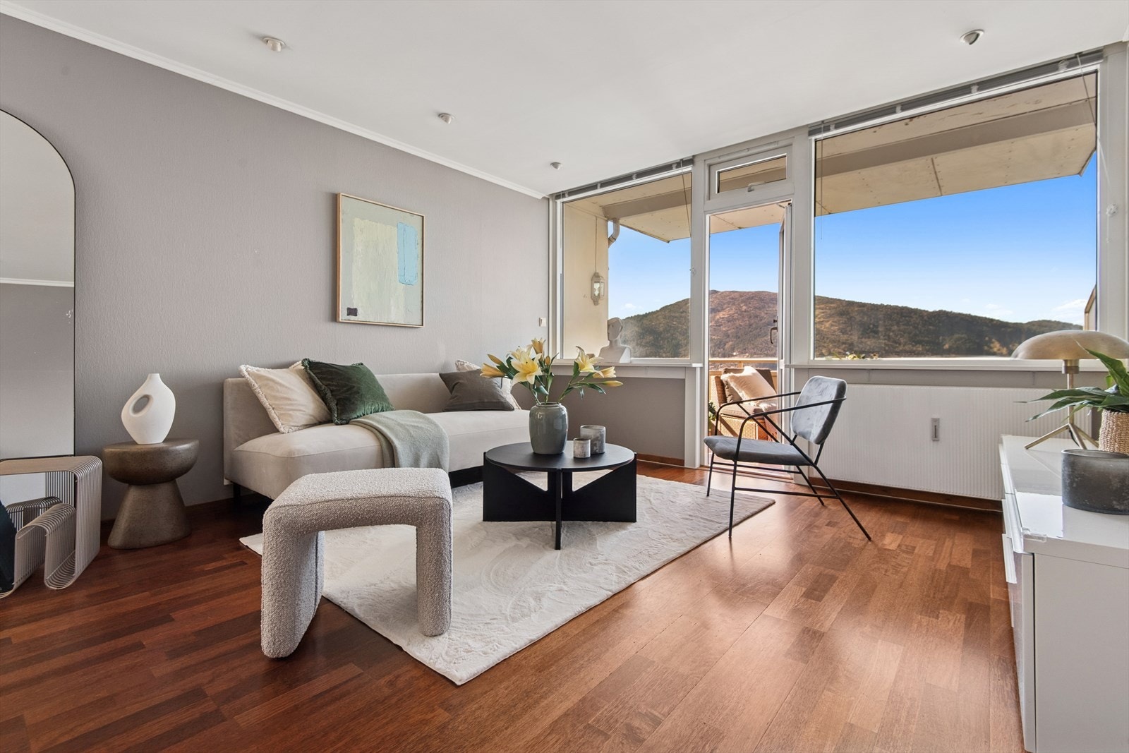 Flott stue Galleribilde