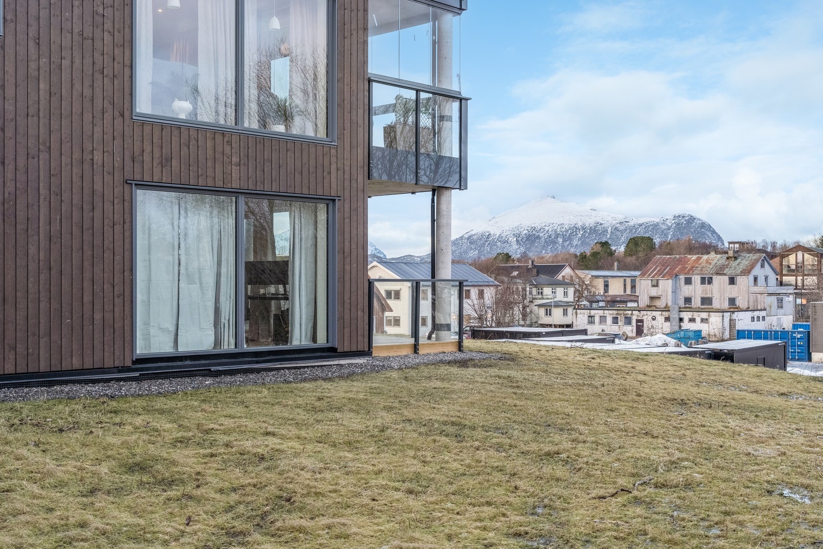 Her bor du ytterst på hjørnet. Galleribilde