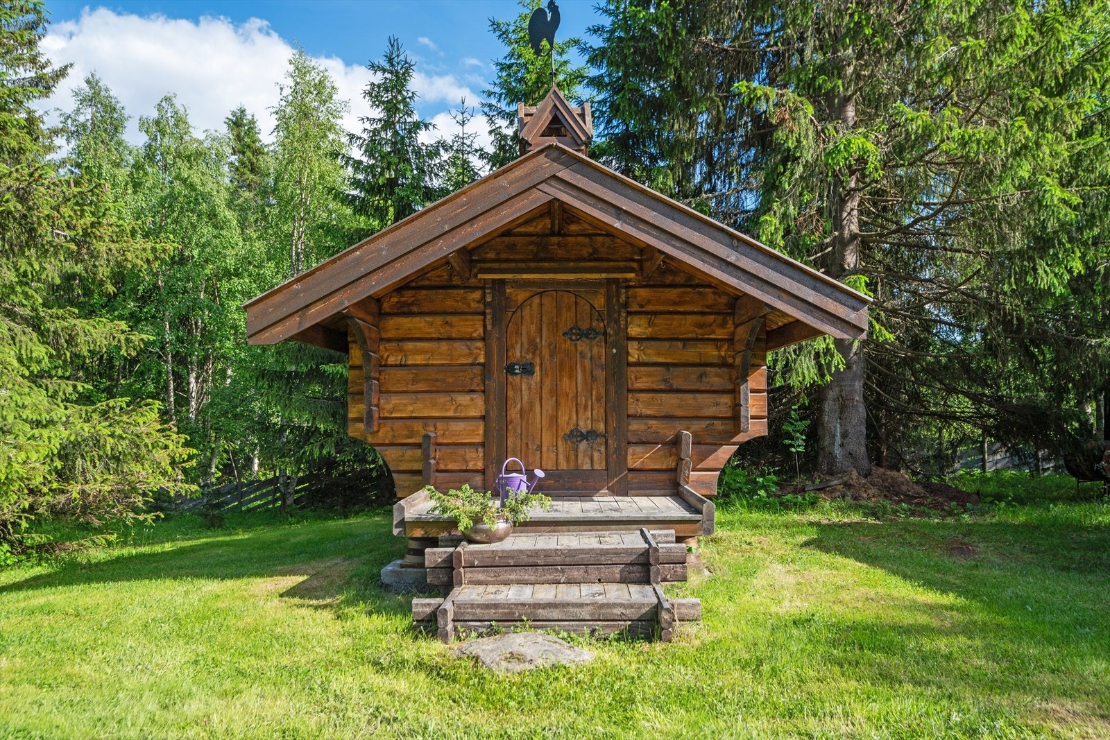 Stabbur fra 2014 på 7 m2. Galleribilde