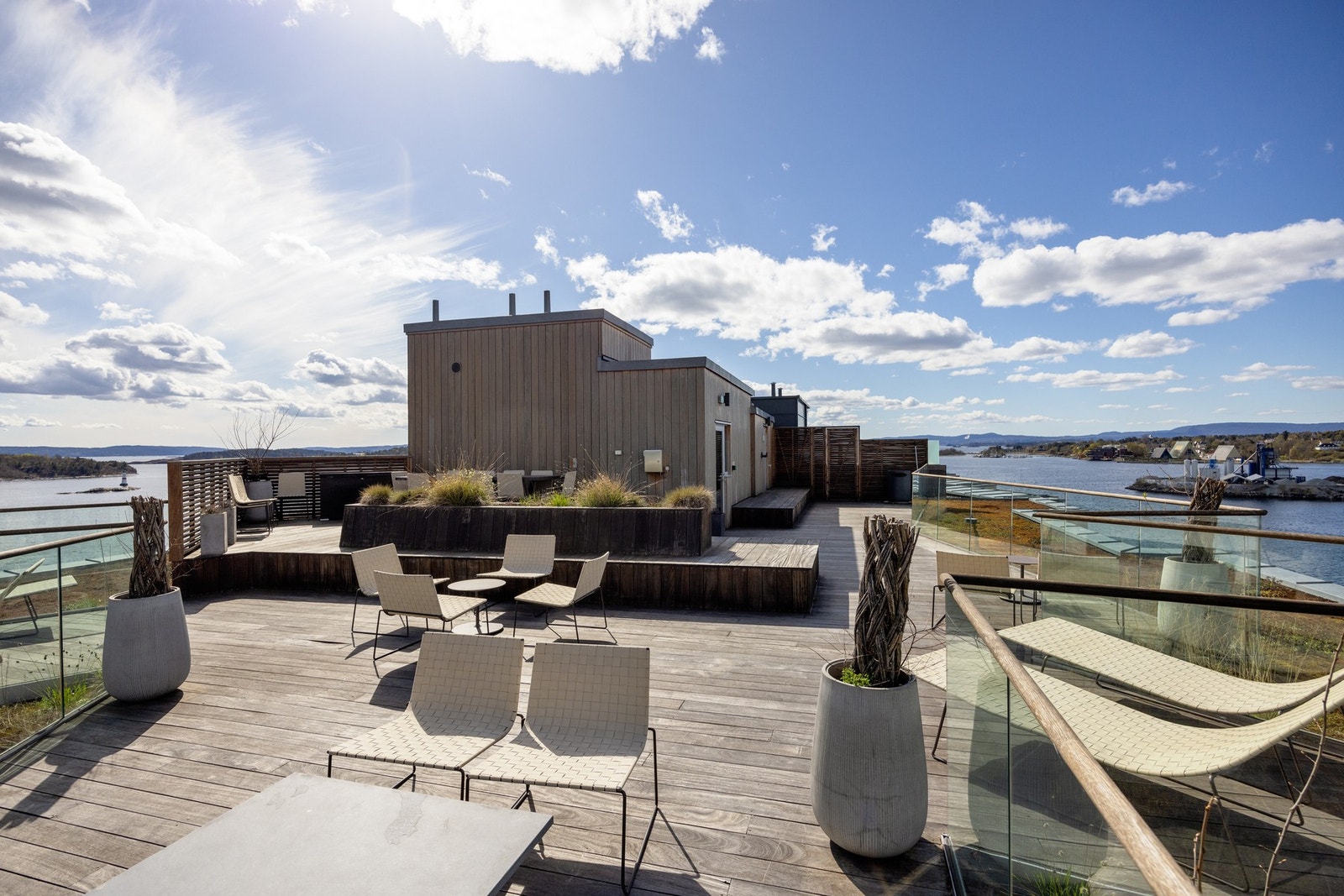 Sameiet har en herlig takterrasse med super utsikt. Galleribilde
