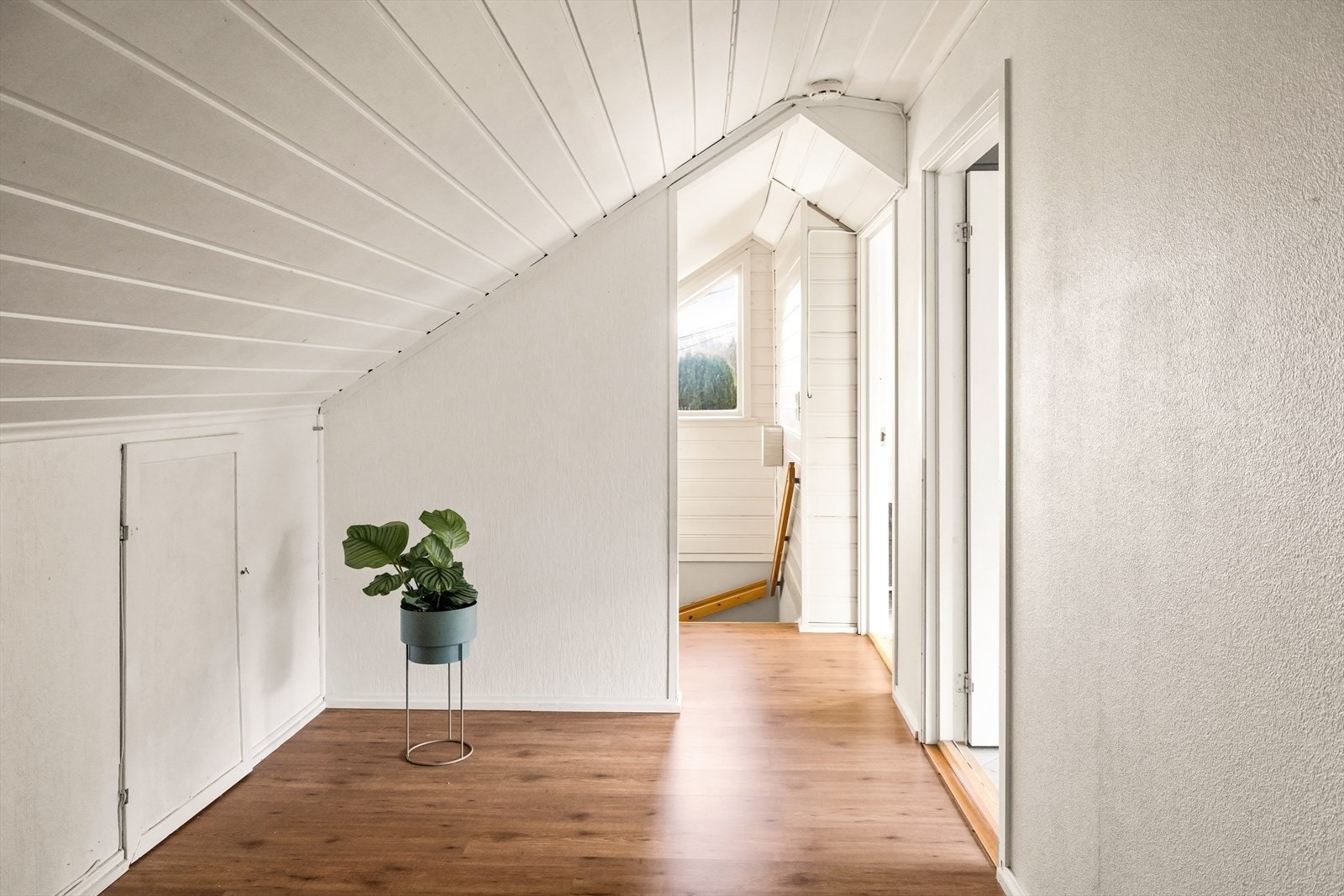 - Merk knefloft med gode oppbevaringsmuligheter også i gangen - Galleribilde