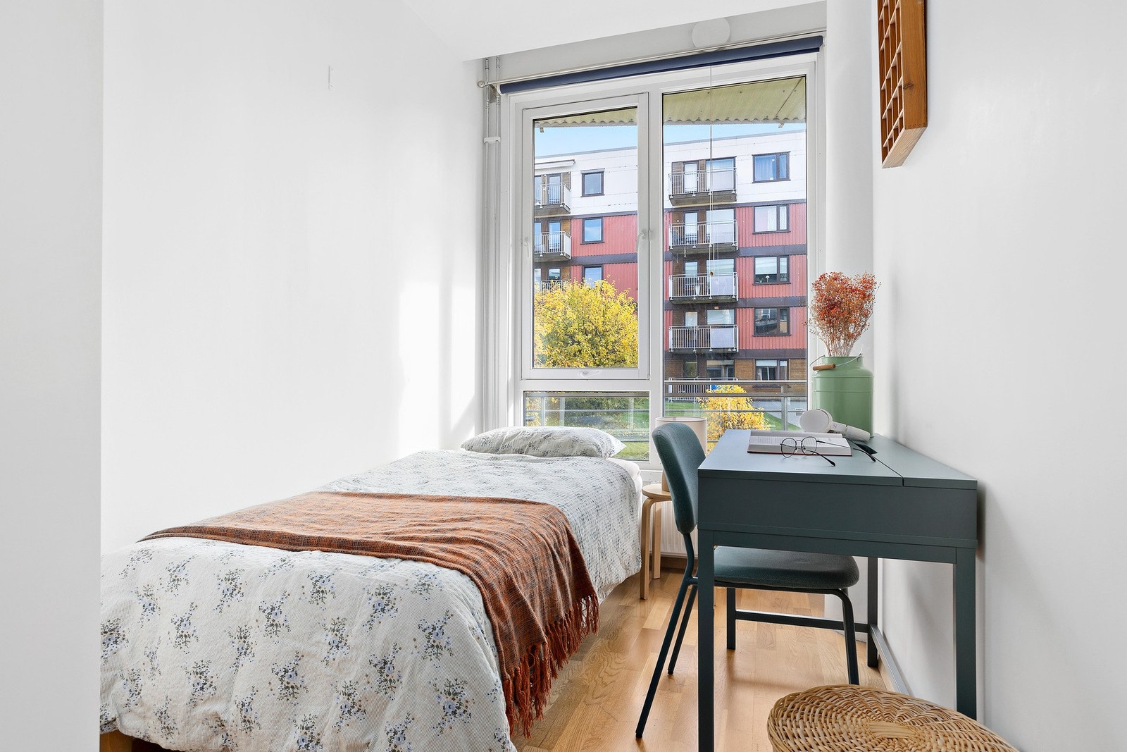 Det andre soverommet måler 6,7 kvm. Galleribilde