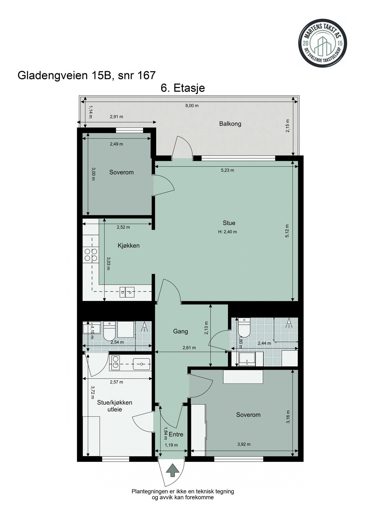 Plantegning Galleribilde