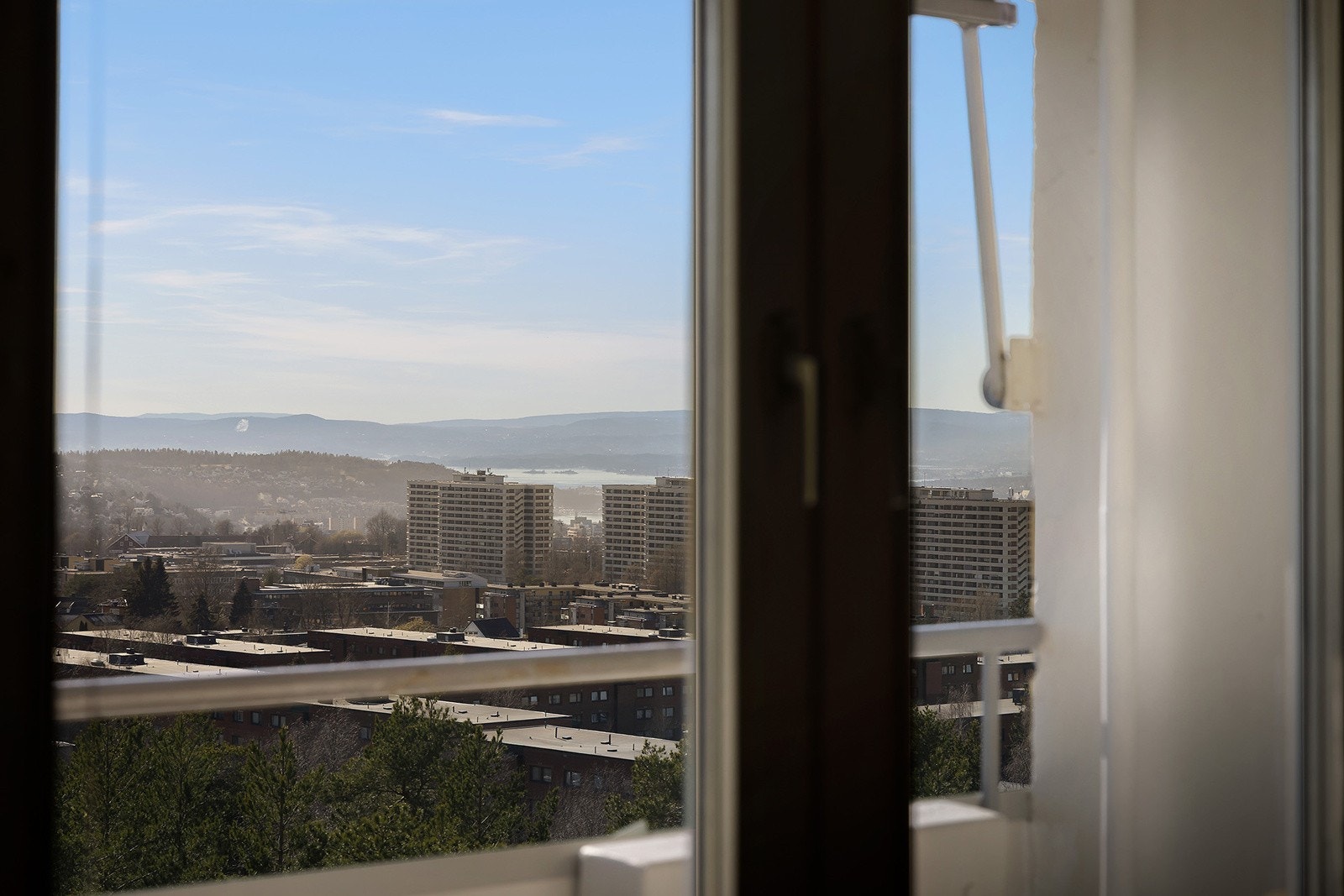 Utsikt fra soverom Galleribilde