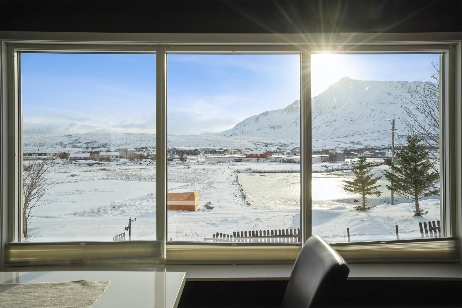 Utsikt fra stue Galleribilde