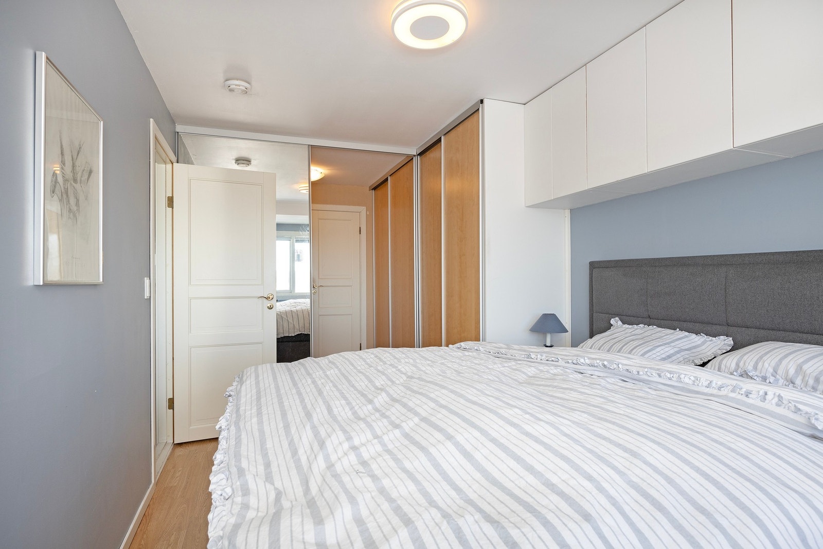 Soverommet har direkte inngang til bad. Galleribilde
