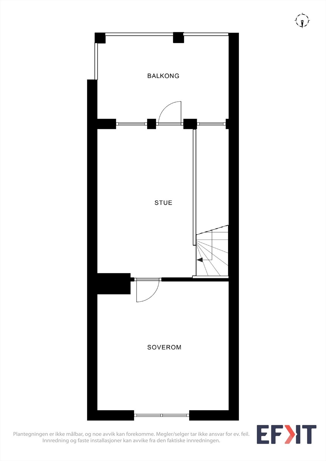 Alternativ planløsning i 3. etasje. Galleribilde