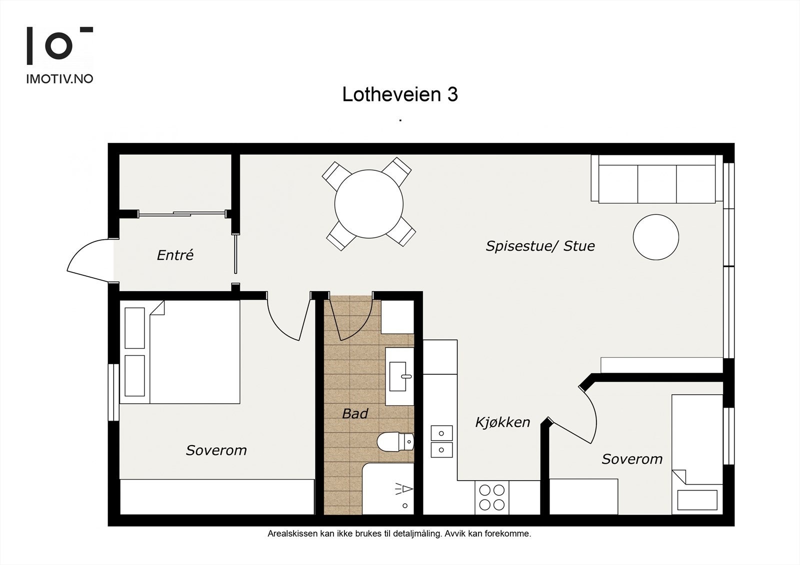 - Leiligheten ligger fint til i 2.etasje - Galleribilde