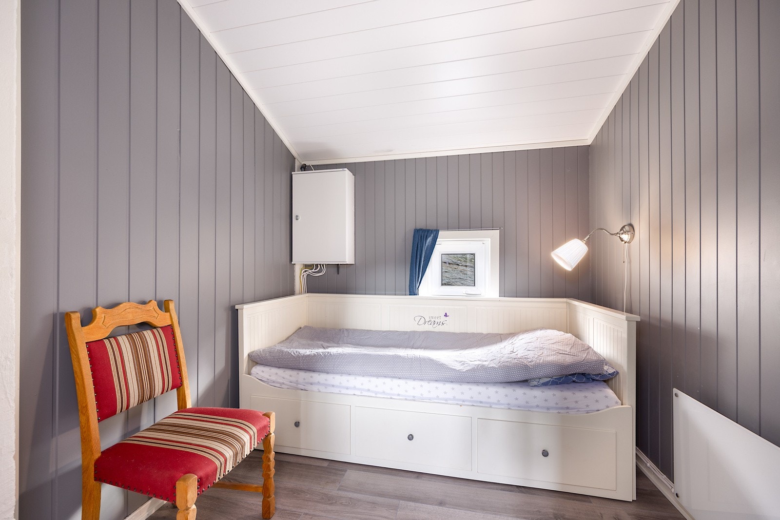 Hytta har 2 soverom Galleribilde