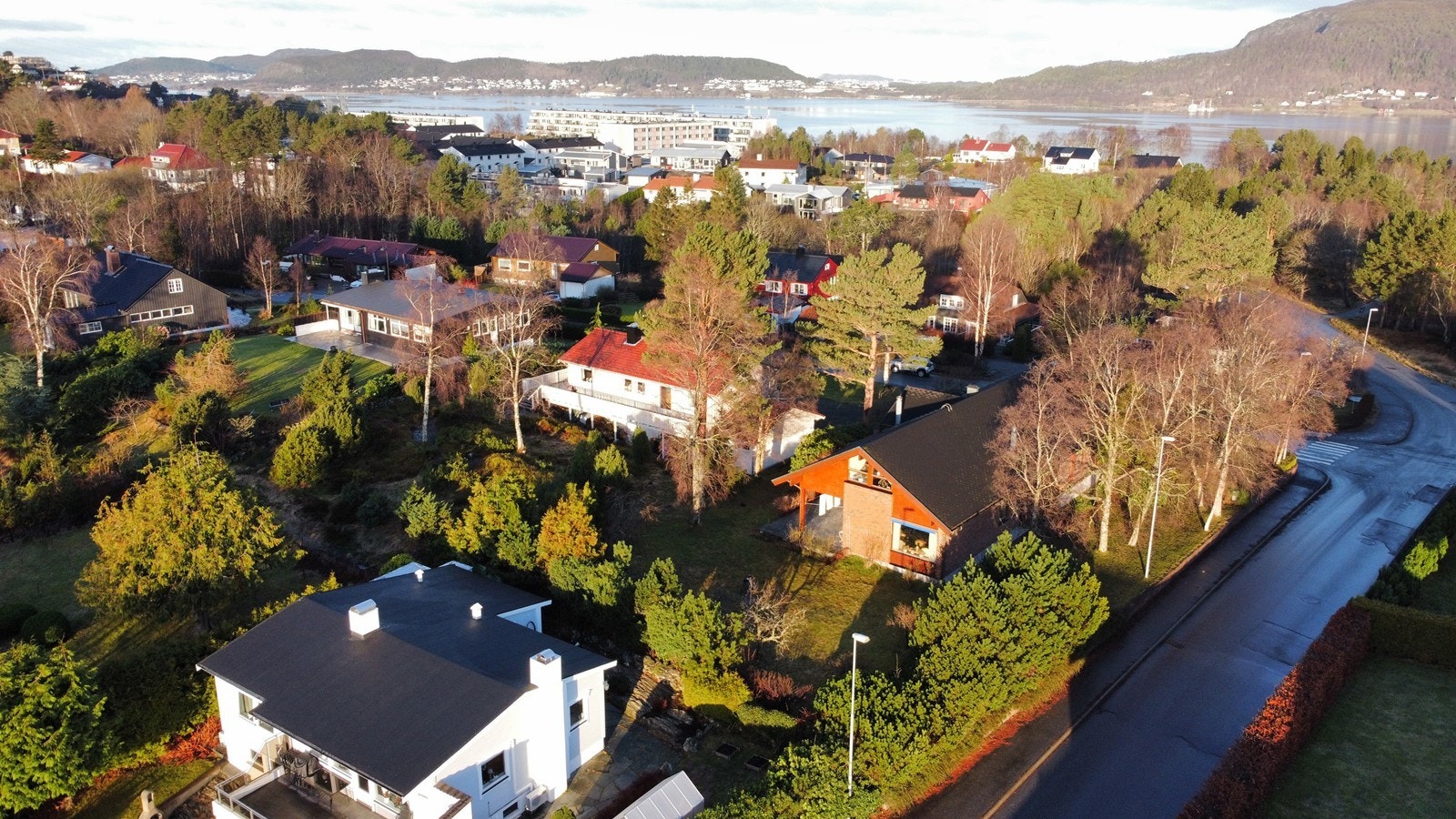 Dronefoto Galleribilde