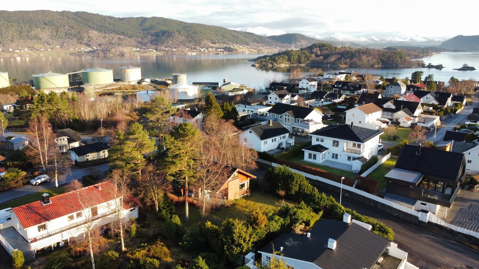 Dronefoto Galleribilde