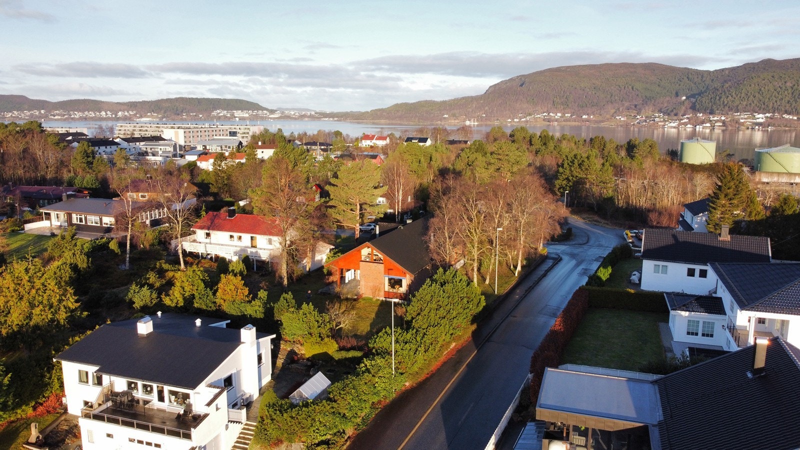 Dronefoto Galleribilde