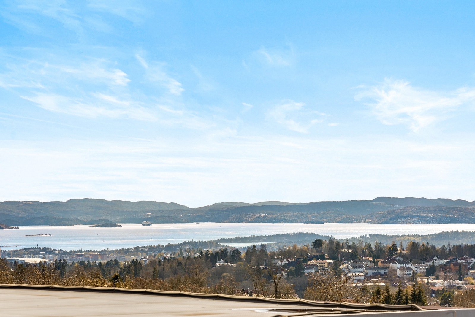 Utsikt over Oslofjorden. Galleribilde