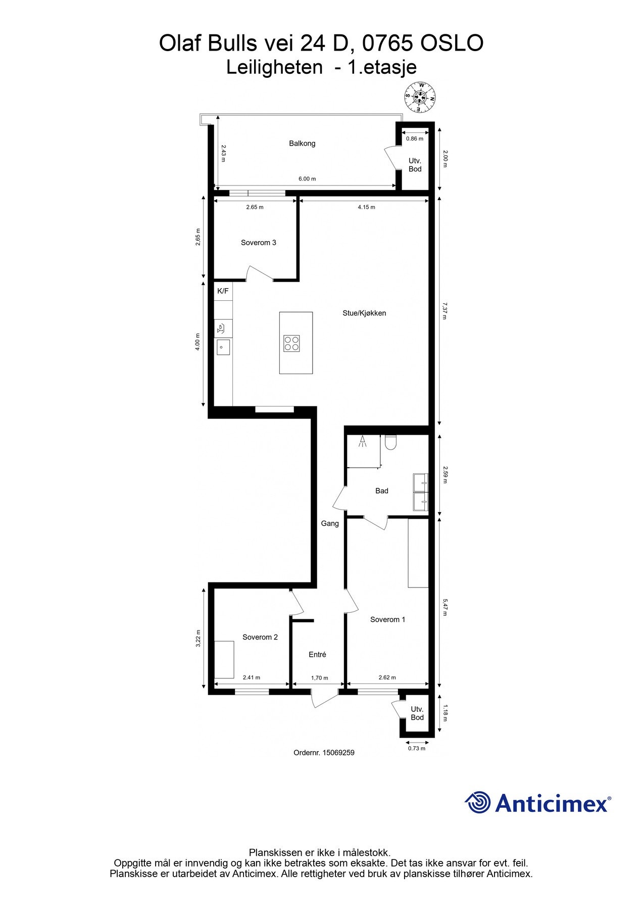 Plantegning. Galleribilde