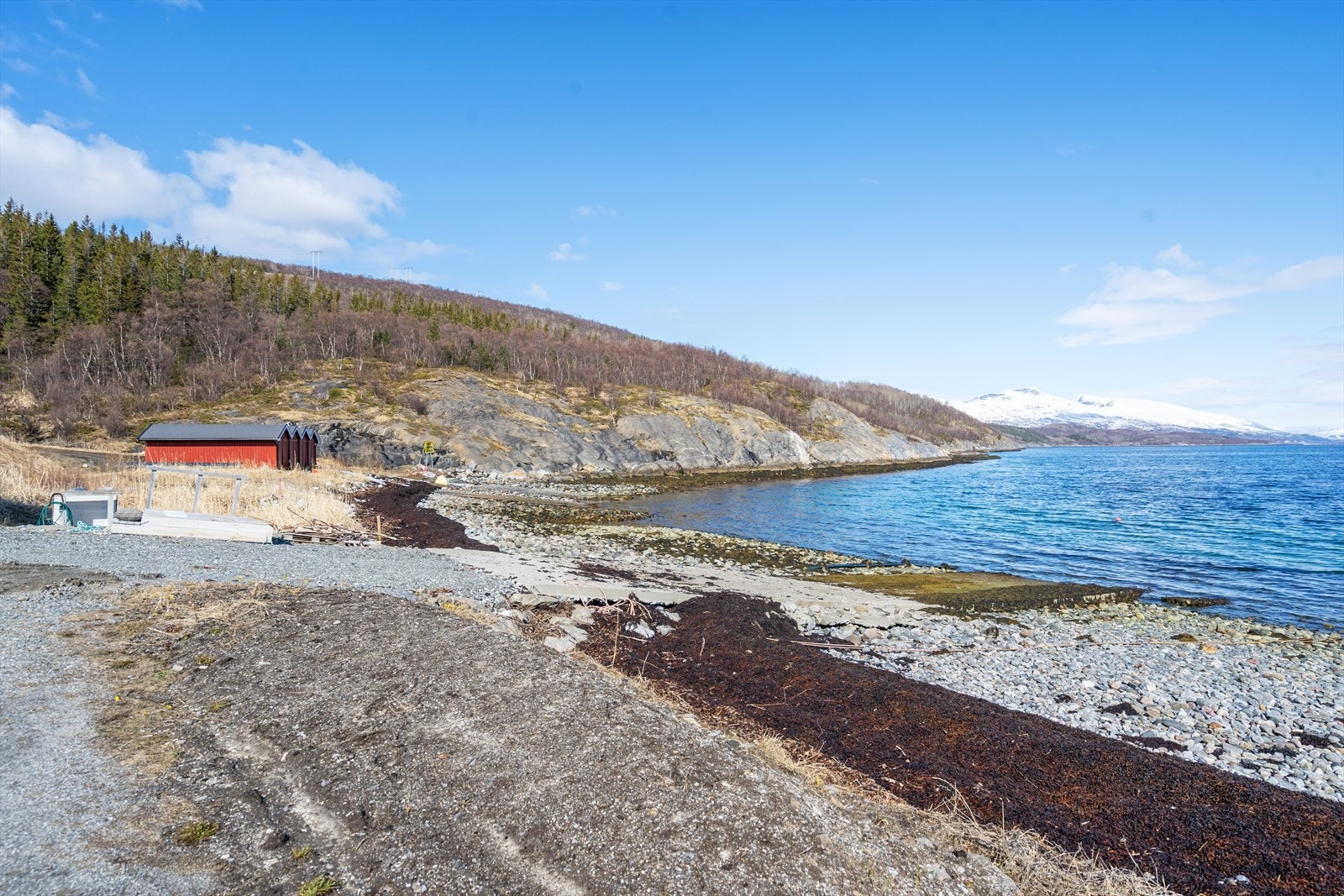 Nærområde nausttomt. Galleribilde