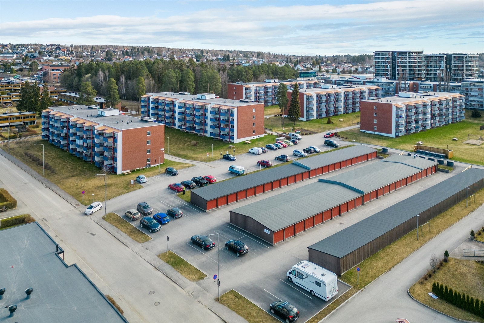 Dronefoto Galleribilde