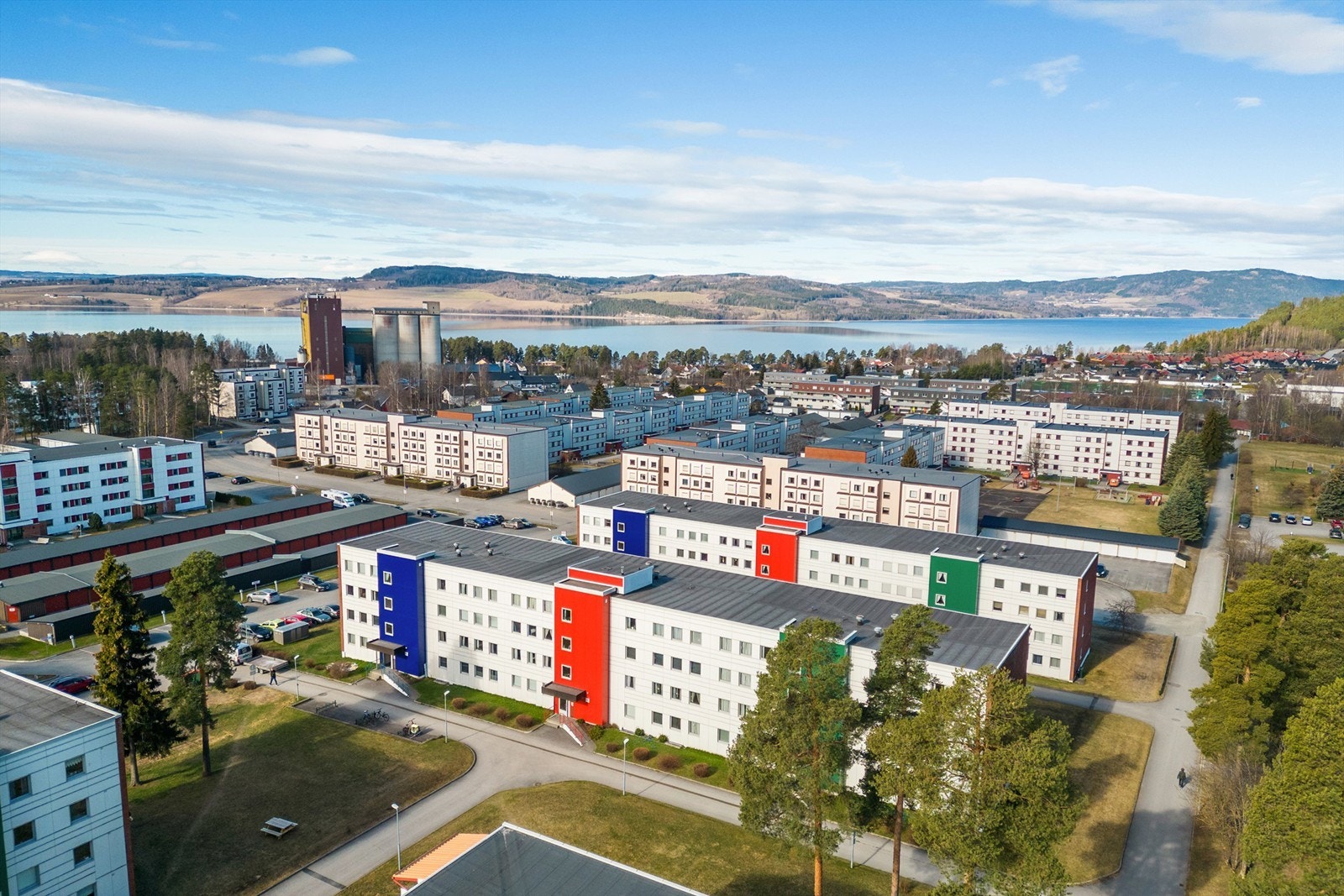 Dronefoto Galleribilde