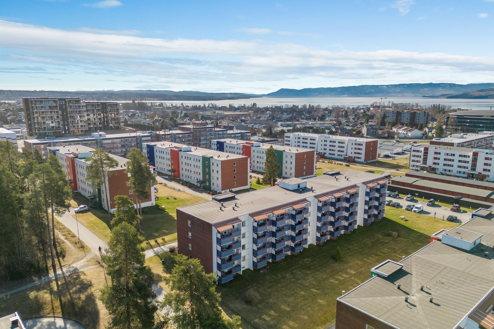 Dronefoto Galleribilde