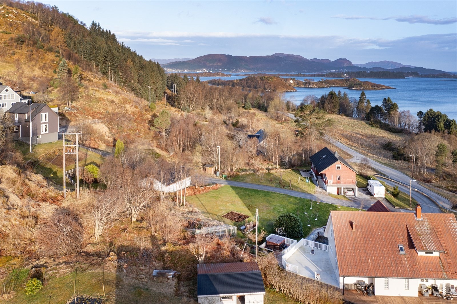 Tomten er 742,2 kvm Galleribilde