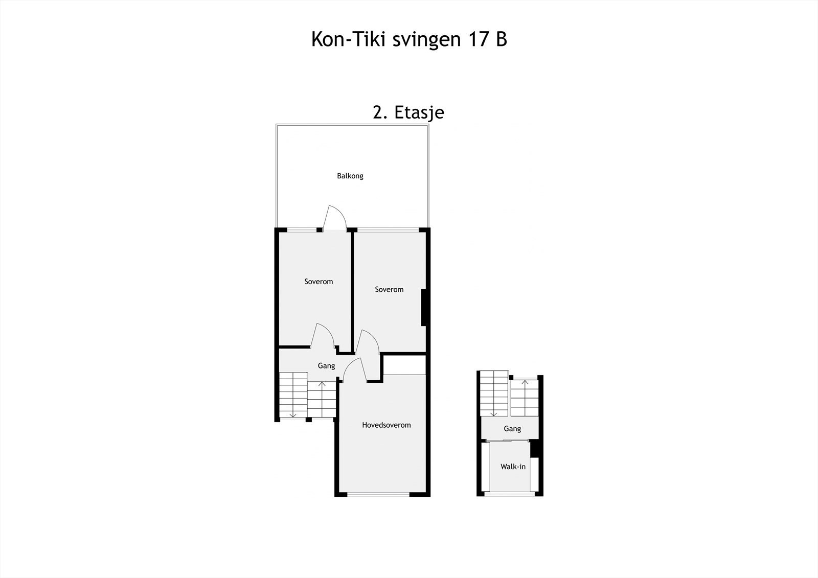 - Plantegning 2. etasje - Galleribilde