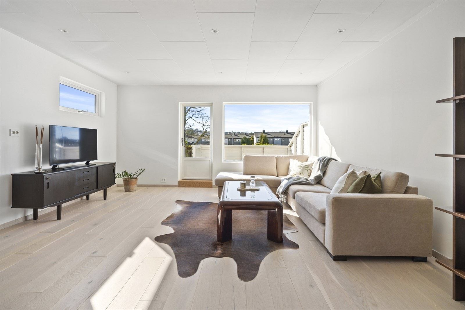 - Man har også endebeliggenhet, slik at en får ekstra vinduer på langsiden av huset - Galleribilde