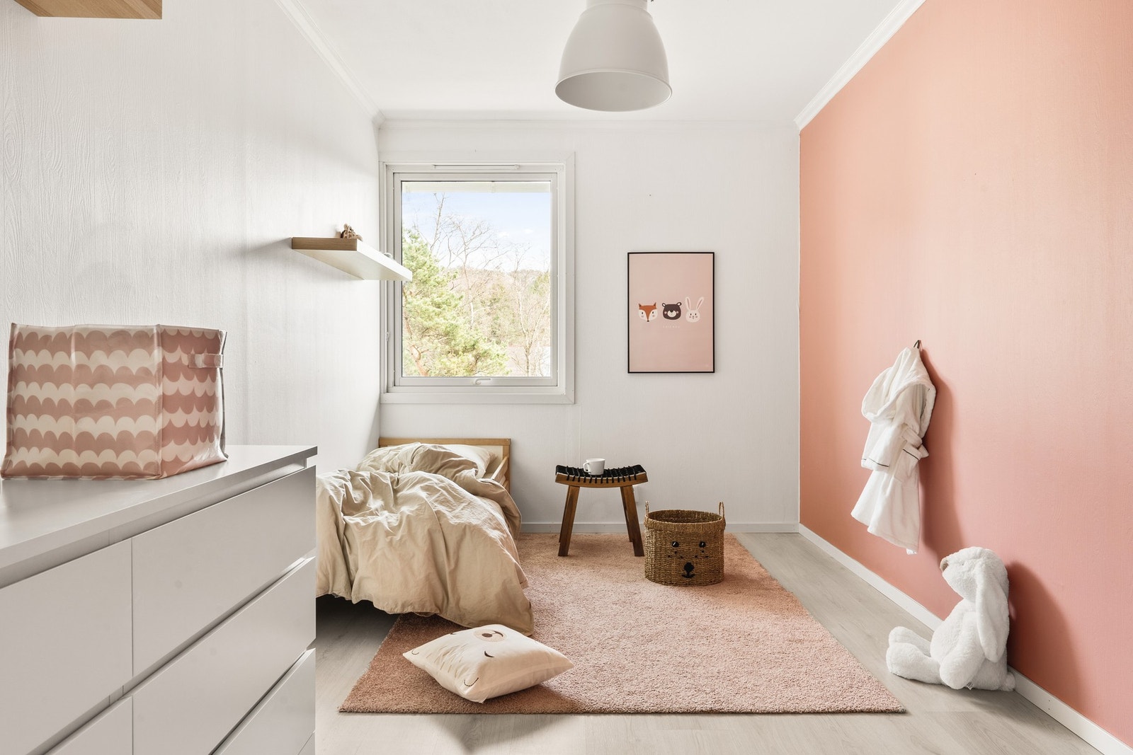 Det andre soverommet egner seg utmerket som barnerom. Galleribilde