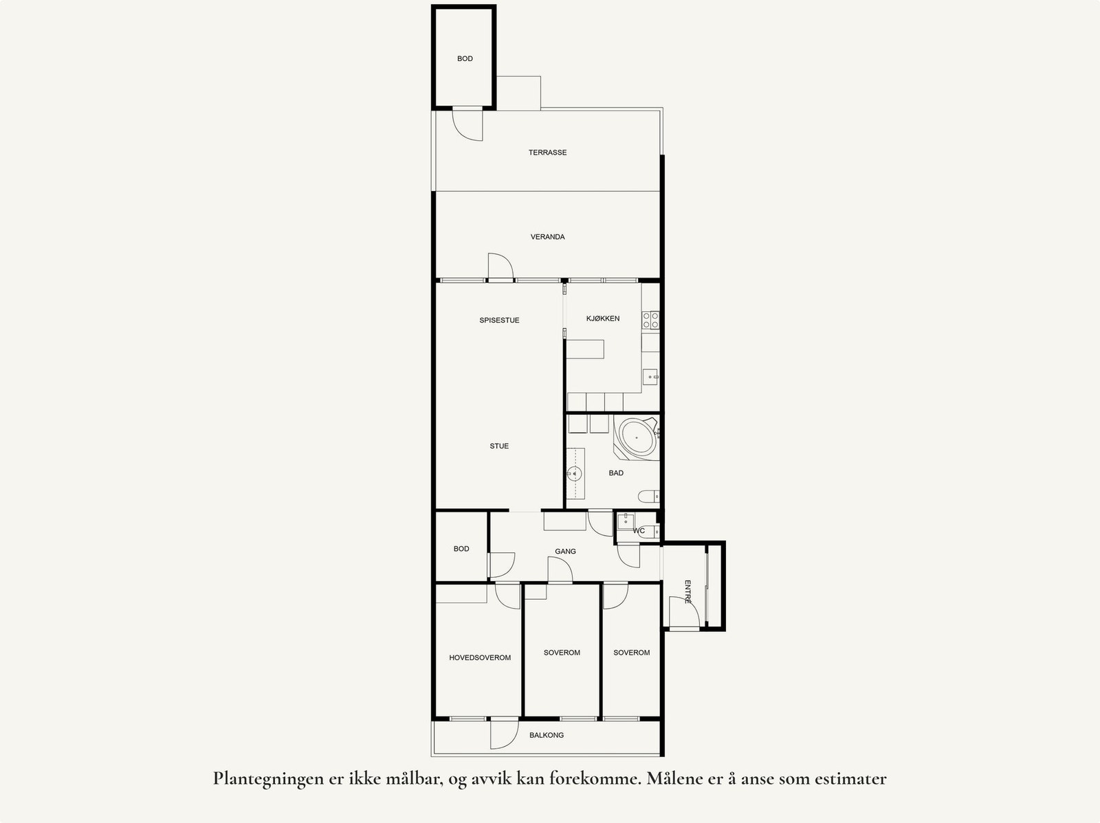 Plantegning. Galleribilde