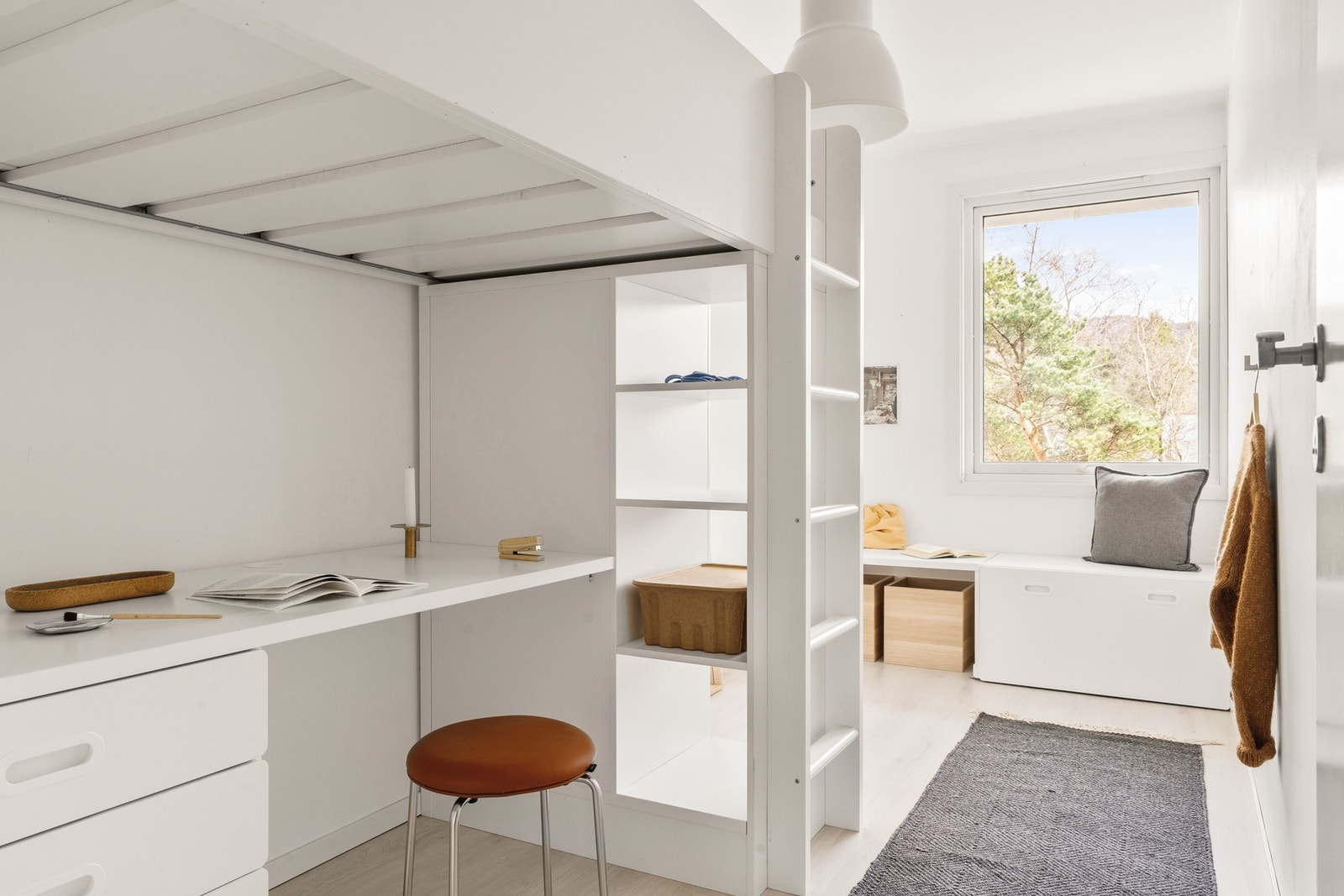 Soverom 3 er et fin barnerom, gjesterom eller kontor - alt etter hva man trenger. Galleribilde