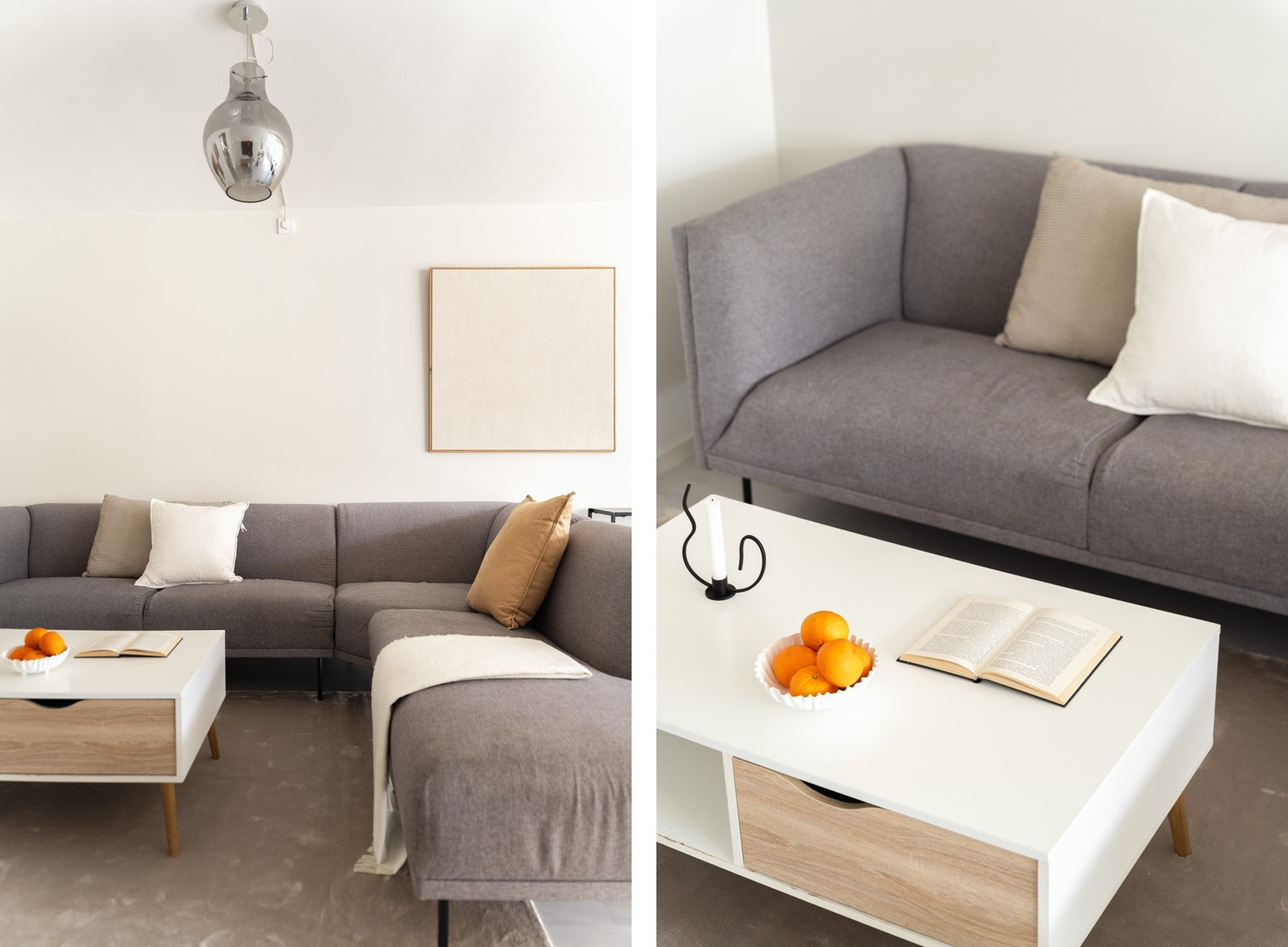 God plass til å innrede med sofa, bord og tilhørende mediemøblement. Galleribilde