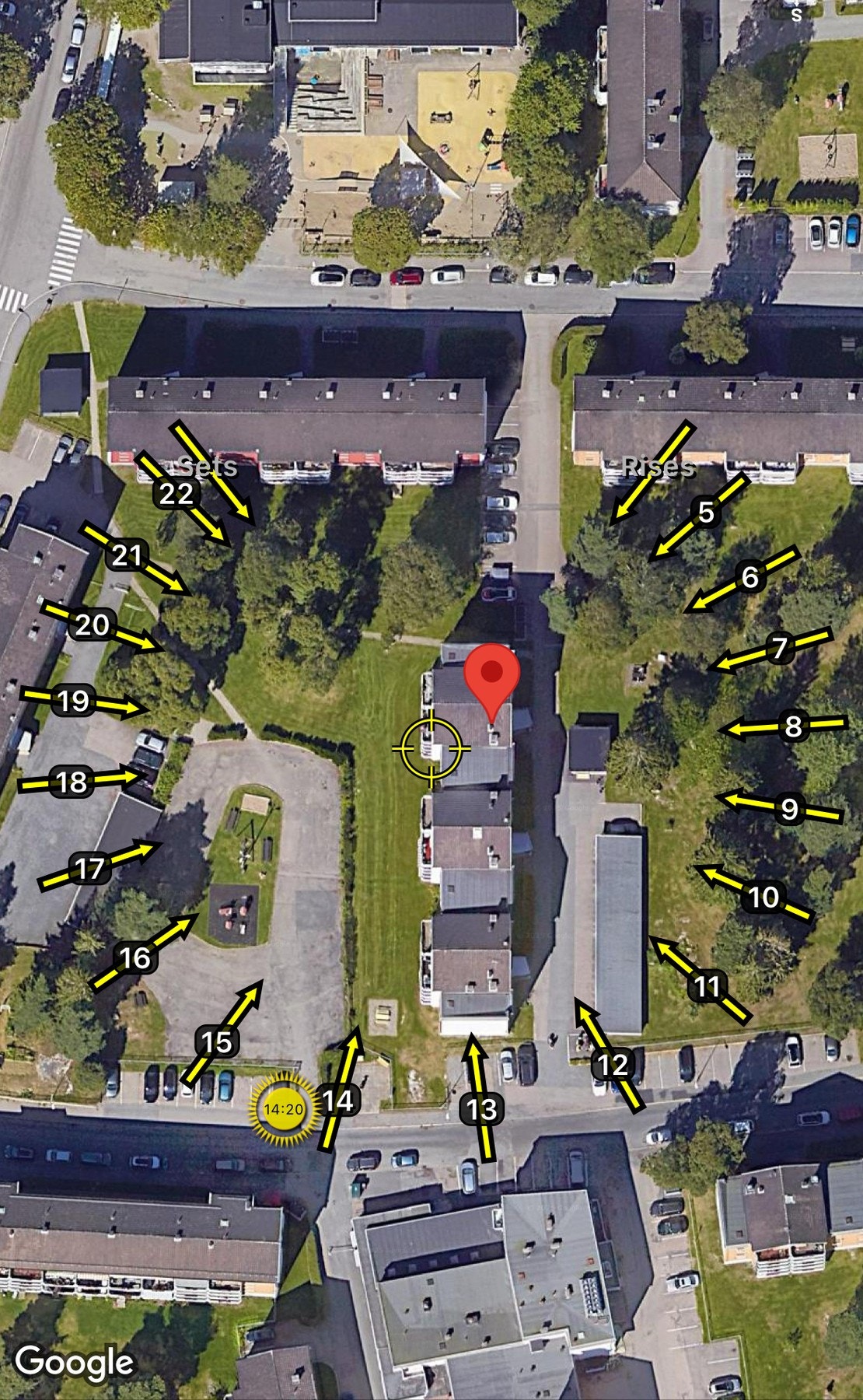 Balkongen byr på meget gode solforhold som kan nytes store deler av dagen. Galleribilde