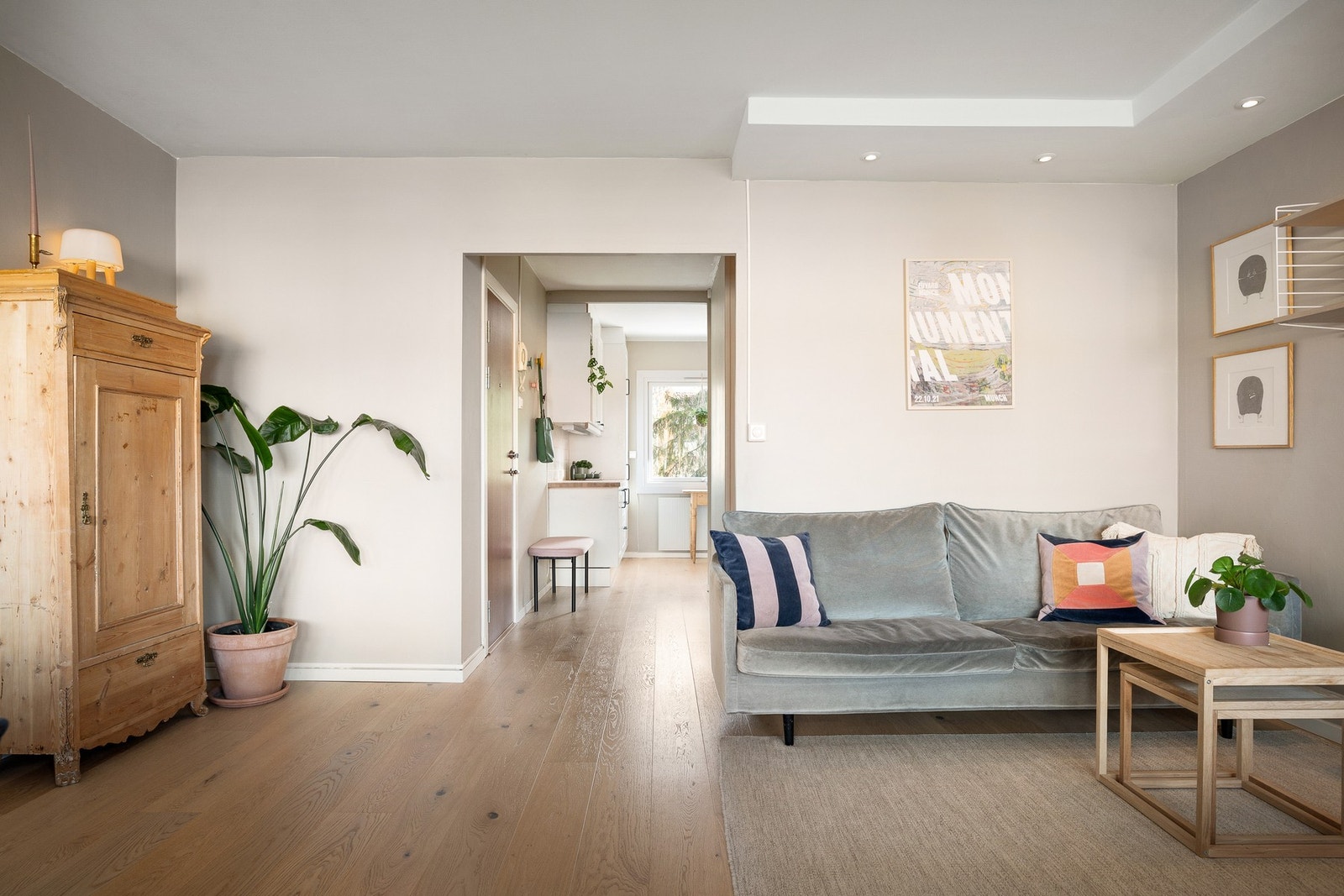 Leiligheten har en funksjonell og godt utnyttet planløsning med fine soneinndelinger. Galleribilde