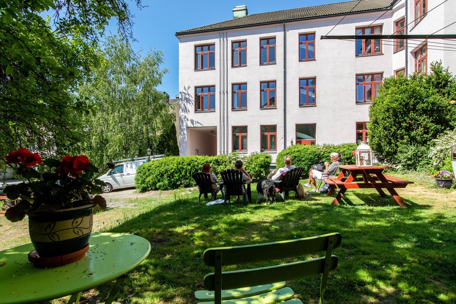 Er også et felles område rett ved leiligheten som blir brukt av beboerne Galleribilde
