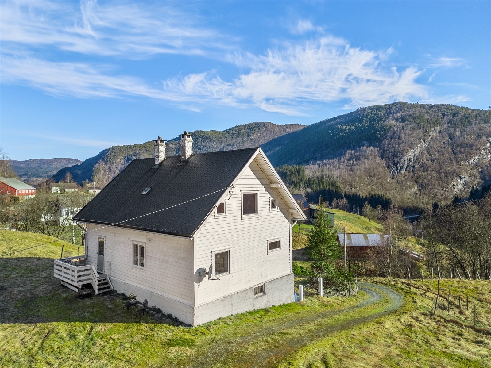 Her bor man fredelig og rolig til. Galleribilde