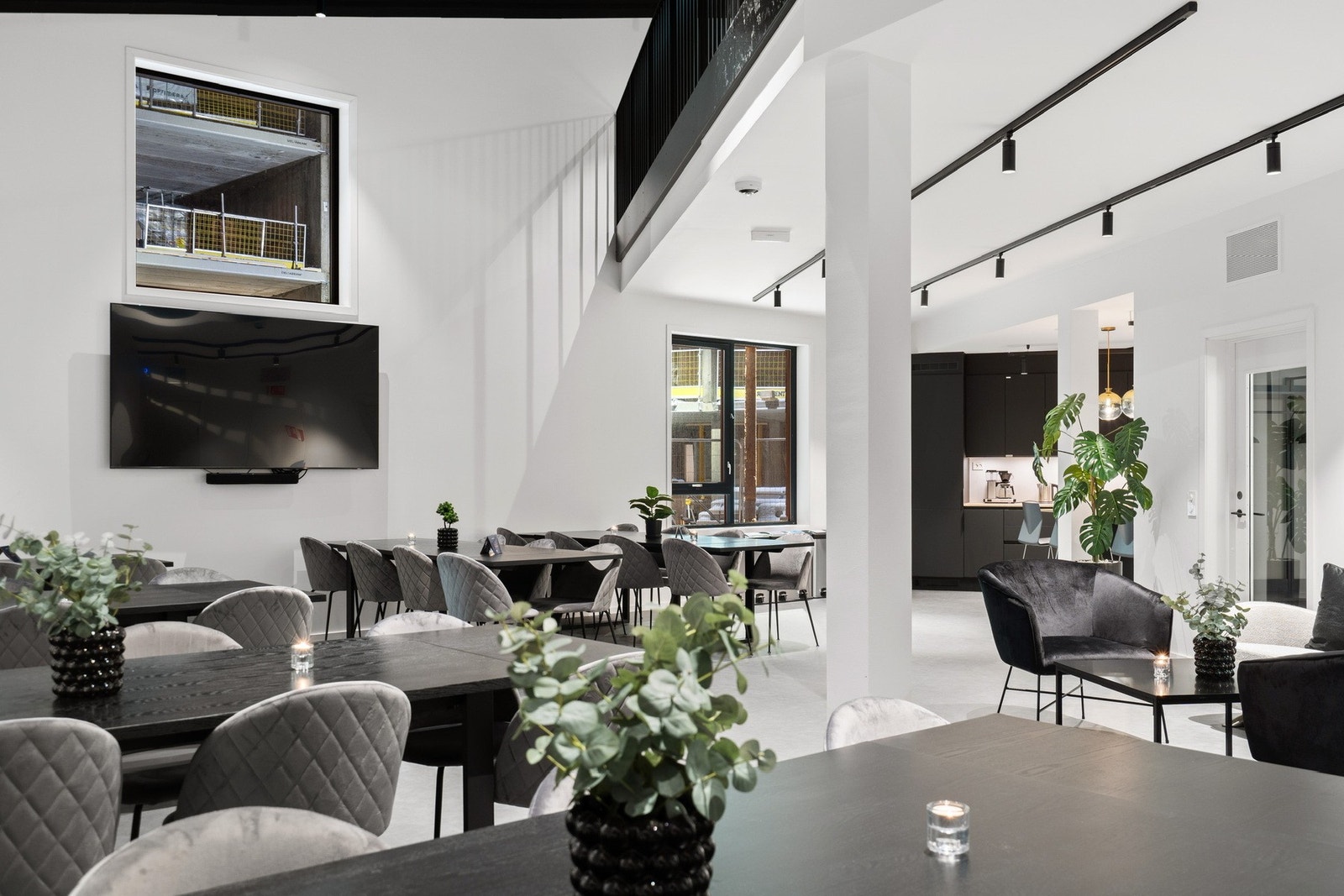 Tanken bak fellesarealbygget er å få et sosialt bomiljø hvor man kjenner sine naboer og alle tar litt vare på hverandre. Galleribilde