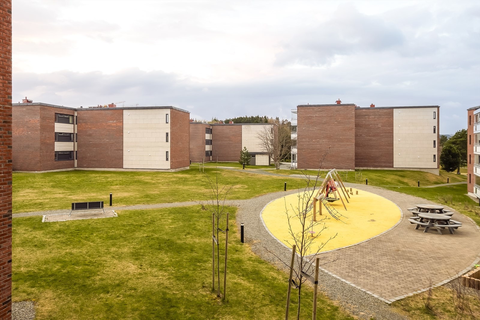 Utsikt fra verandaen. Galleribilde